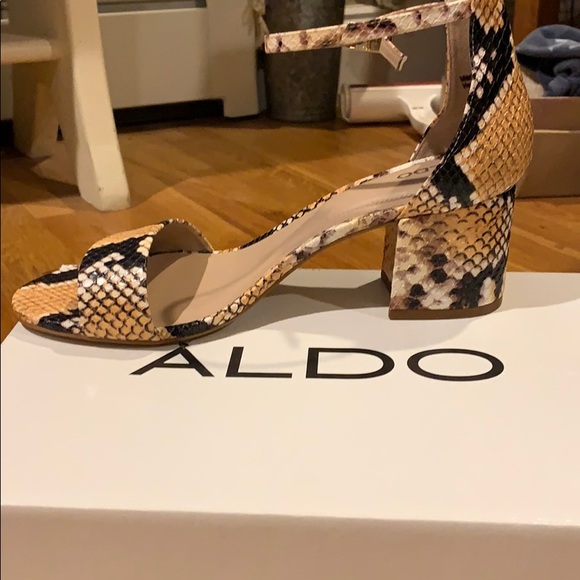 Aldo Shoes - NIB ALDO Villa Rosa block heel sandals Size 7